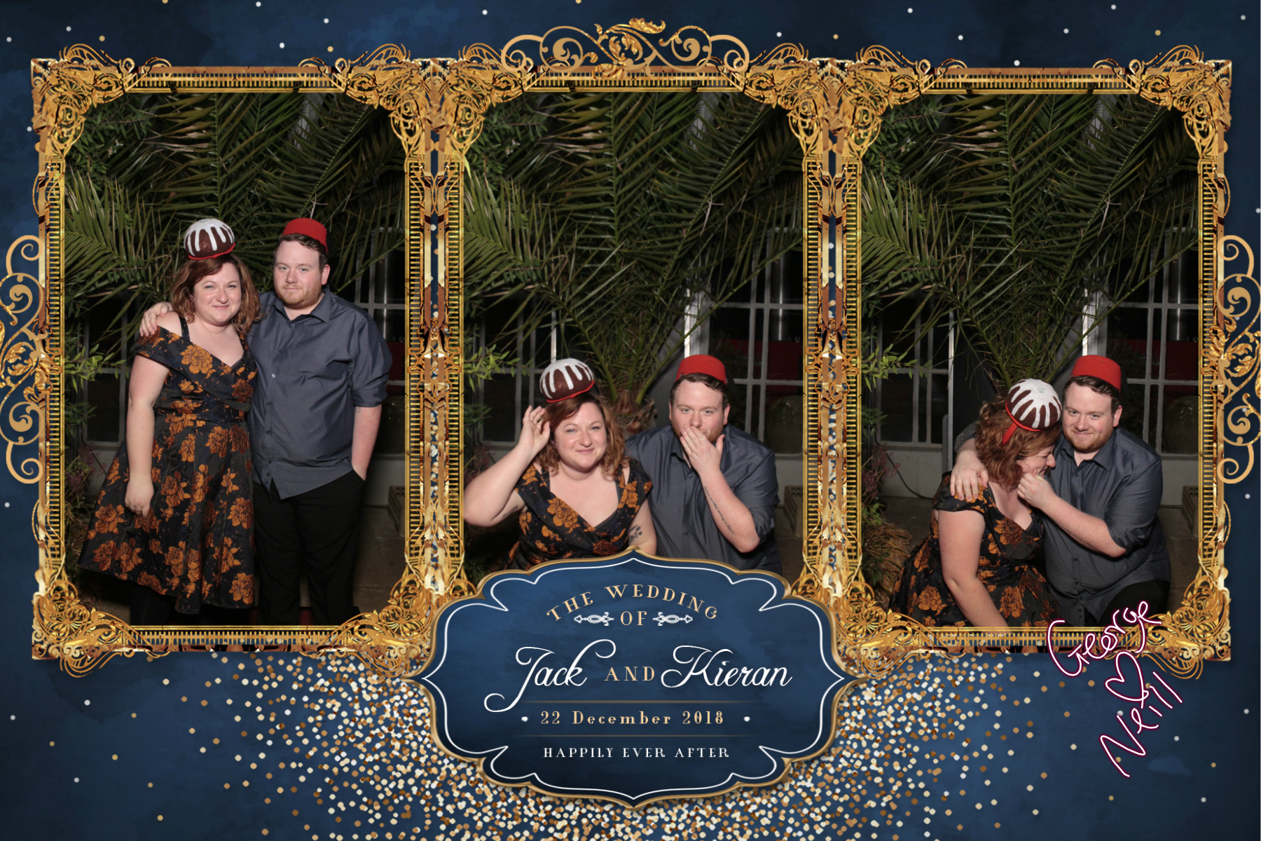 Jack and Kieran's Wedding | View more photos from the event at gallery.myphotoboothexperience.co.uk/u/MyPhotoBoothExperienceLtd/Jack-and-Kierans-Wedding